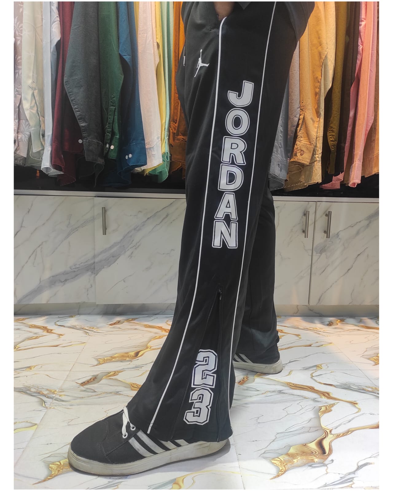 1 pcs Masterpiece Premium Loose-Fit Trouser(Black)