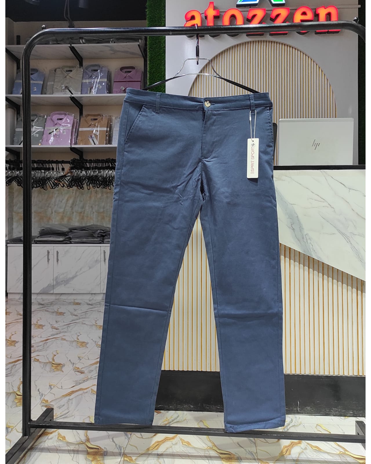 1 pcs classic formal pant(Navy)
