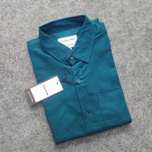 Full Sleeve Casual Shirt(Petrol)