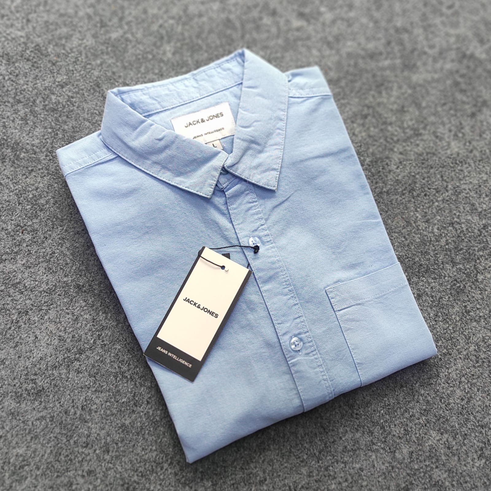 Full Sleeve Casual Shirt(Sky)