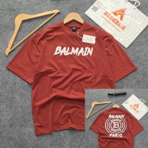 Oversized Exported Drop Shoulder T-shirt(Balmain)