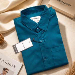 Full Sleeve Casual Shirt (Petrol)