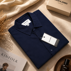 Full Sleeve Casual Shirt(Navy)