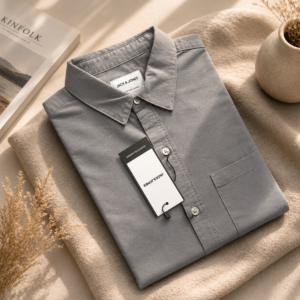 Full Sleeve Casual Shirt (Ash)