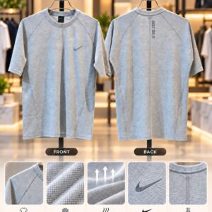 Exported Masterpiece Drop Shoulder T-Shirt(Ash)